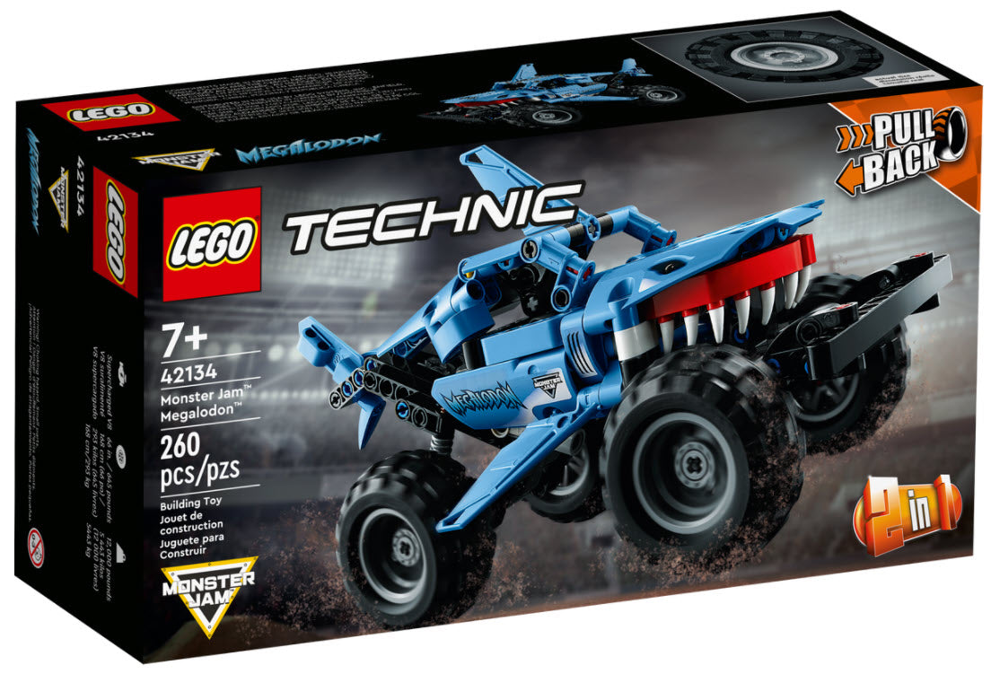 Verpackung: LEGO Technic 42134 Monster Jam Megalodon