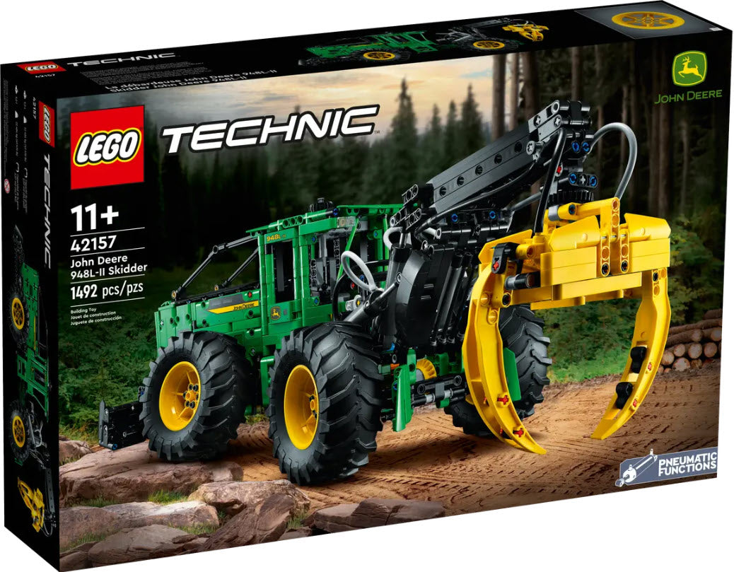 Verpackung: LEGO Technic 42157 John Deere 948L-II Skidder