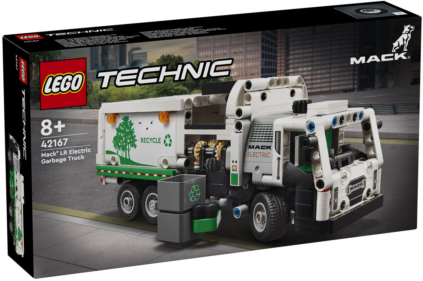 Verpackung: LEGO Technic 42167 Mack LR Electric Müllwagen