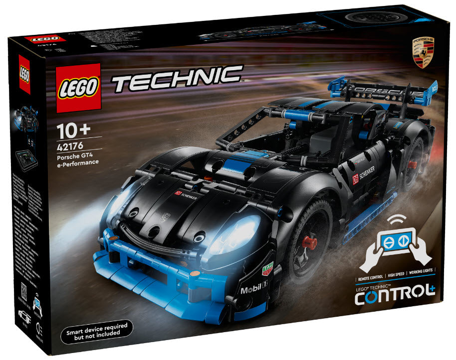 Verpackung: LEGO Technic 42176 Porsche GT4 e-Performance Rennwagen