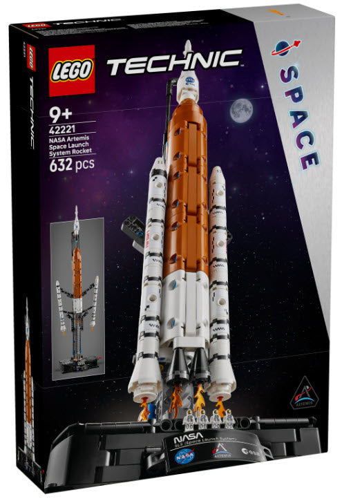 Verpackung: LEGO Technic 42221 NASA Artemis SLS-Schwerlastrakete