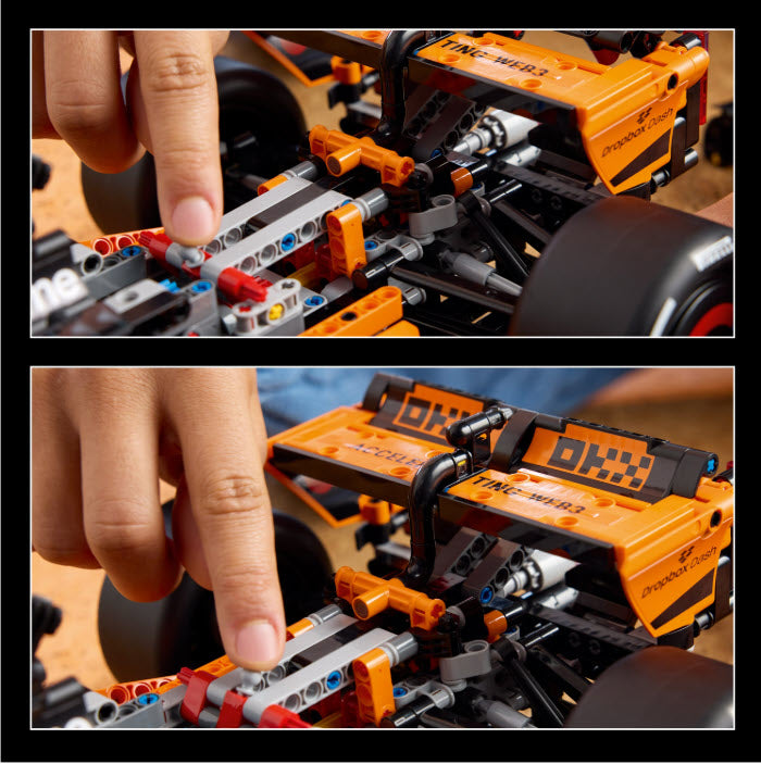 Detail 2: LEGO Technic 42228 McLaren MCL39 F1 Rennwagen