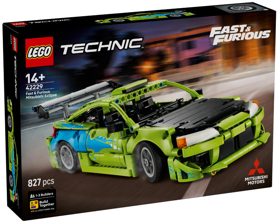 Verpackung: LEGO Technic 42229 Fast and Furious Mitsubishi Eclipse Auto