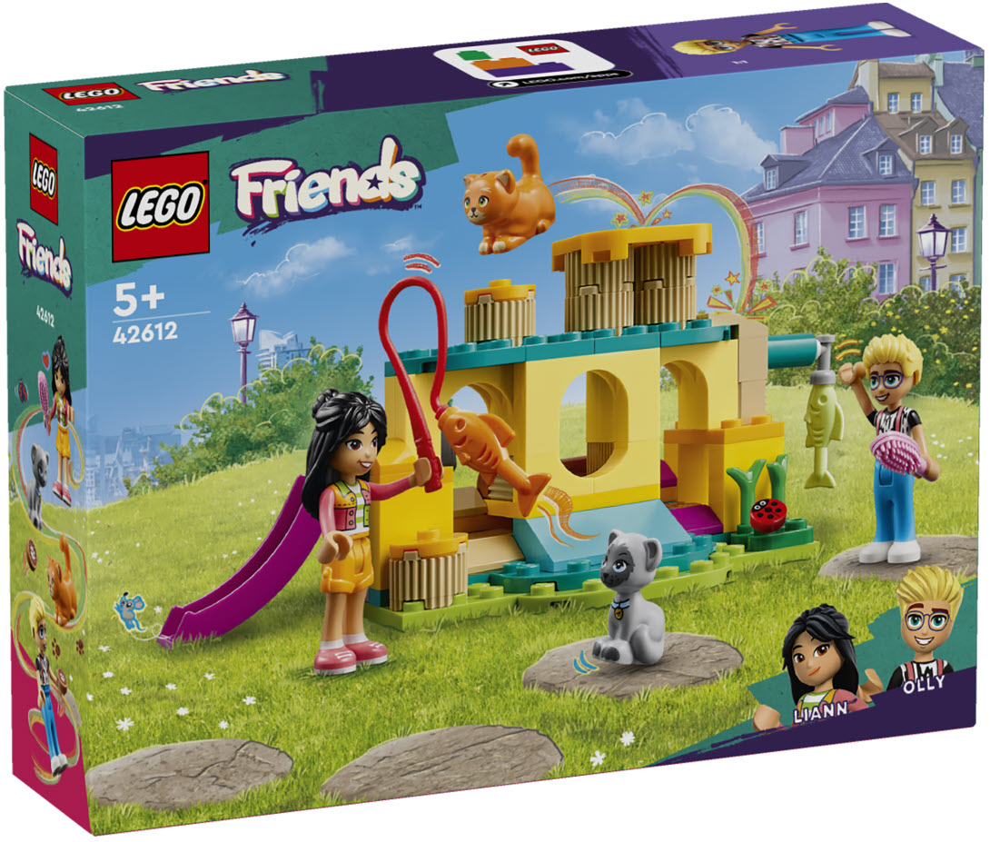 Verpackung: LEGO Friends 42612 Abenteuer auf dem Katzenspielplatz