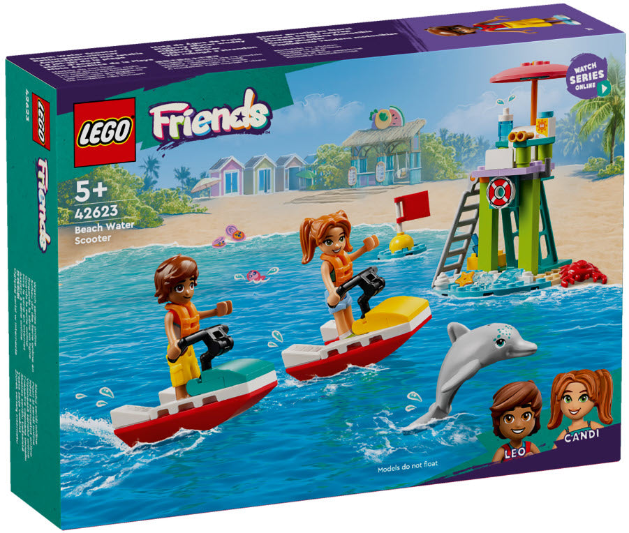 Verpackung: LEGO Friends 42623 Rettungsschwimmer Aussichtsturm mit Jetskis