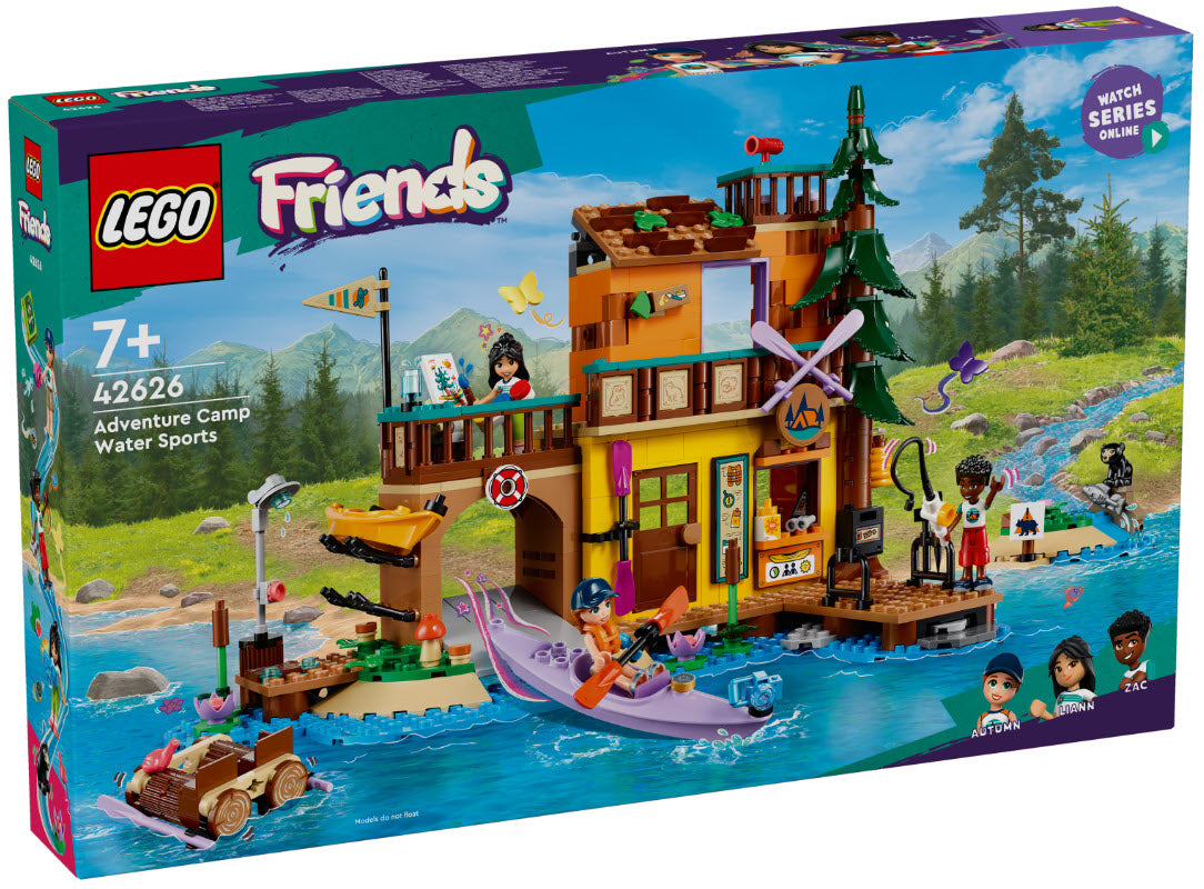 Verpackung: LEGO Friends 42626 Abenteuercamp mit Kayak