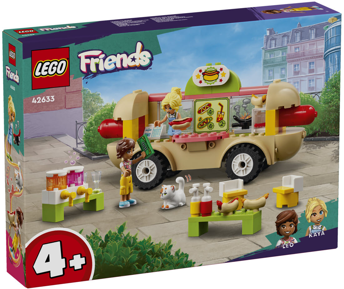 Verpackung: LEGO Friends 42633 Hotdog-Truck