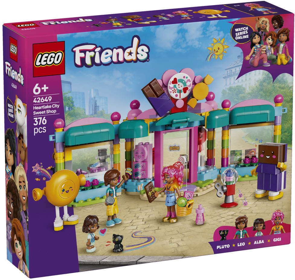 Verpackung: LEGO Friends 42649 Heartlake City Süßwarenladen