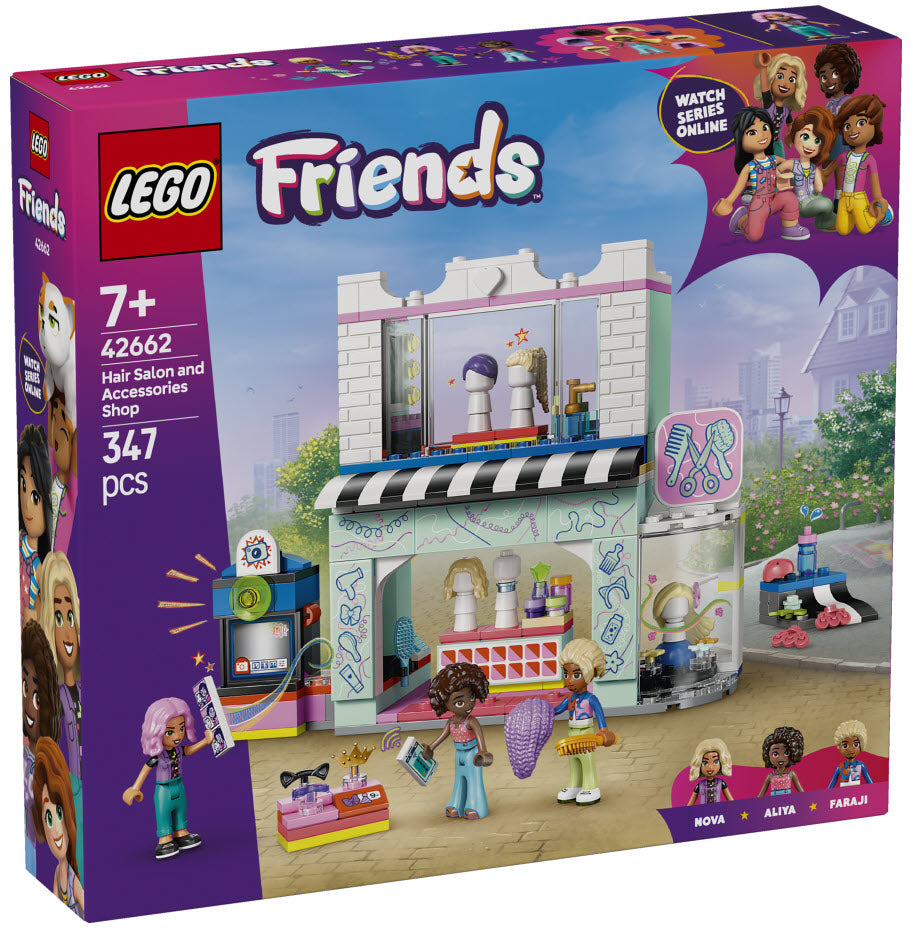 Verpackung: LEGO Friends 42662 Friseursalon