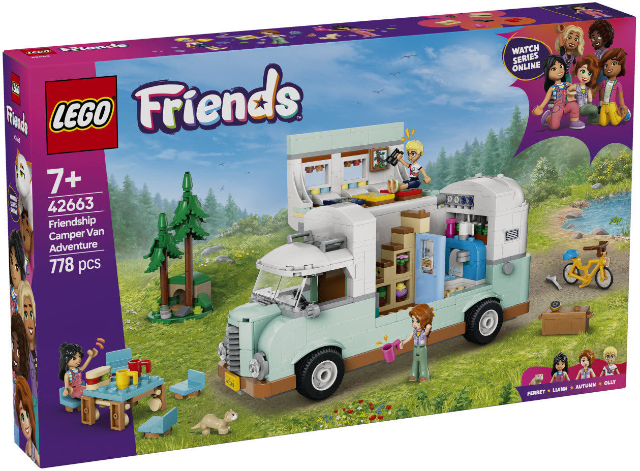 Verpackung: LEGO Friends 42663 Wohnmobil