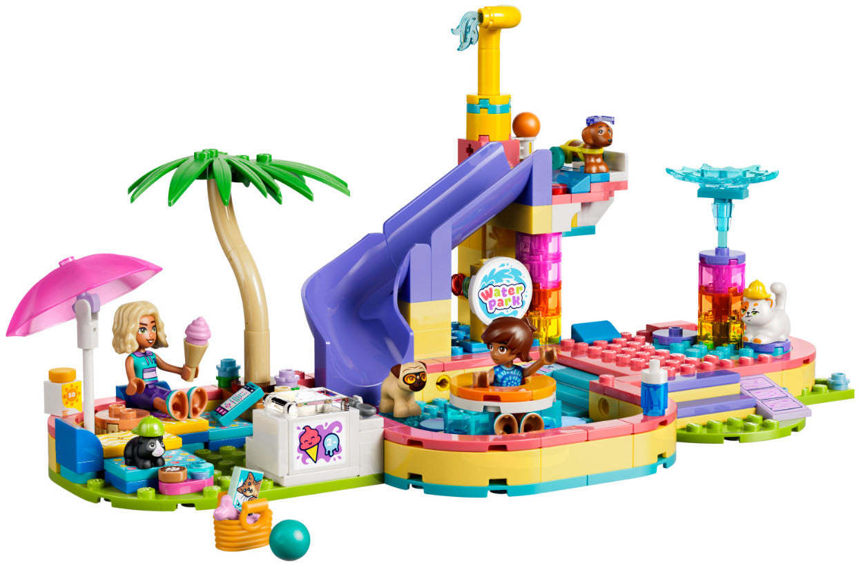 Inhalt: LEGO Friends 42676 Lustiger Tag im Wasserpark