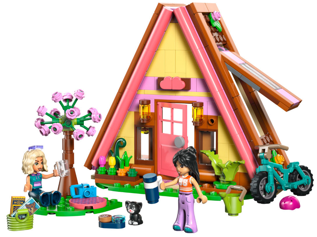Inhalt: LEGO Friends 42682 Glampinghütte in freier Natur