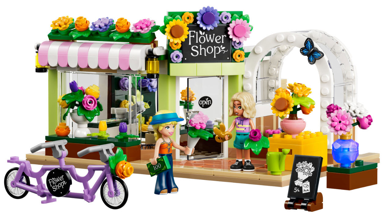 Inhalt: LEGO Friends 42693 Kreativer Blumenladen