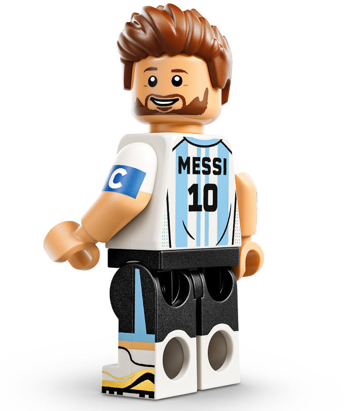 Minifiguren: LEGO Editions 43011 Lionel Messi – Fußball-Highlights