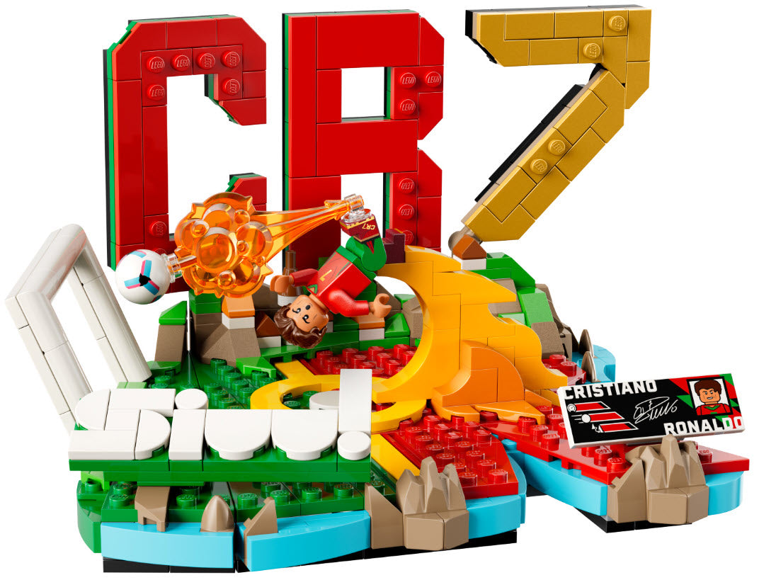 Inhalt: LEGO Editions 43012 Cristiano Ronaldo – Fußball-Highlights