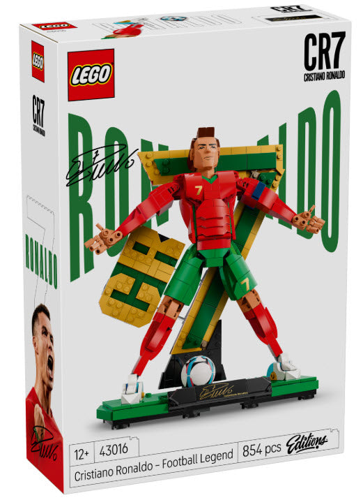 Verpackung: LEGO Editions 43016 Cristiano Ronaldo – Fußballlegende
