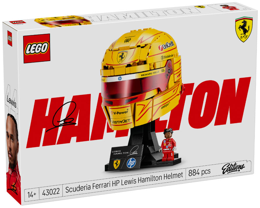 Verpackung: LEGO Editions 43022 Scuderia Ferrari HP Lewis Hamilton Helm