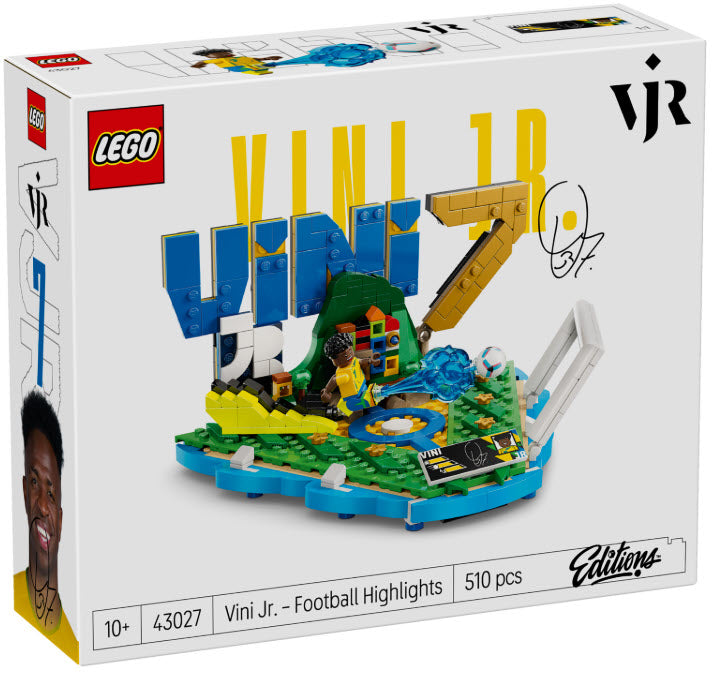 Verpackung: LEGO Editions 43027 Vini Jr. – Fußball-Highlights