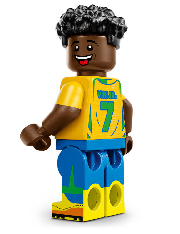 Minifiguren: LEGO Editions 43027 Vini Jr. – Fußball-Highlights
