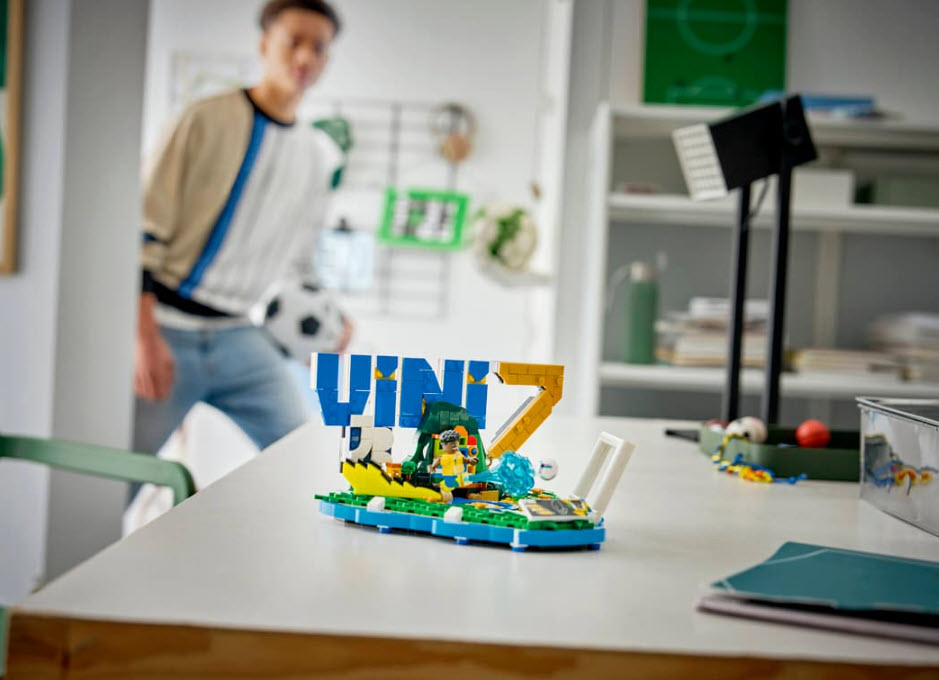 Detail 2: LEGO Editions 43027 Vini Jr. – Fußball-Highlights