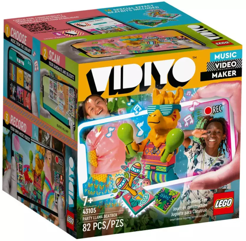 Verpackung: LEGO VIDIYO 43105 Party Llama BeatBox