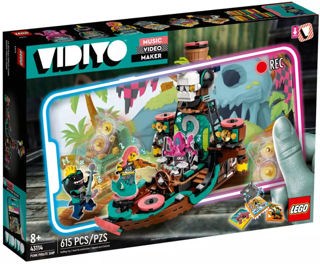 Verpackung: LEGO VIDIYO 43114 Punk Pirate Ship