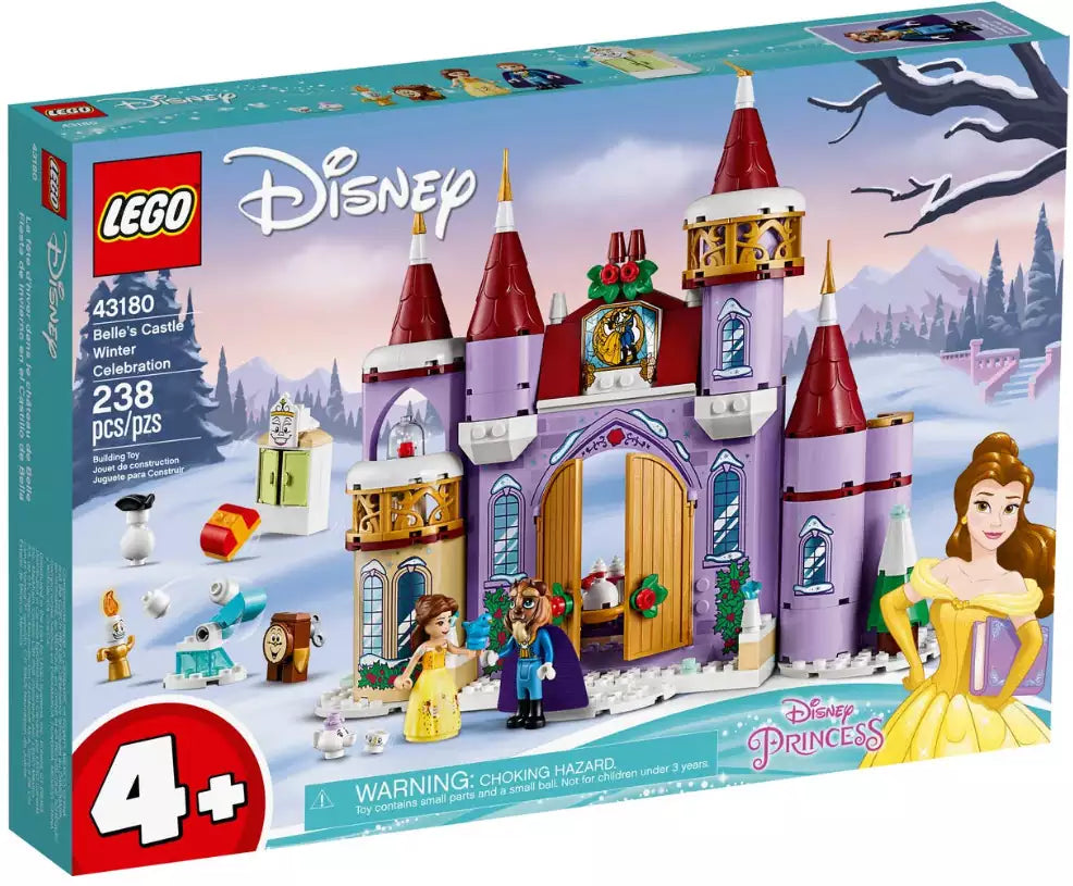 Verpackung: LEGO Disney Princess 43180 Belles winterliches Schloss