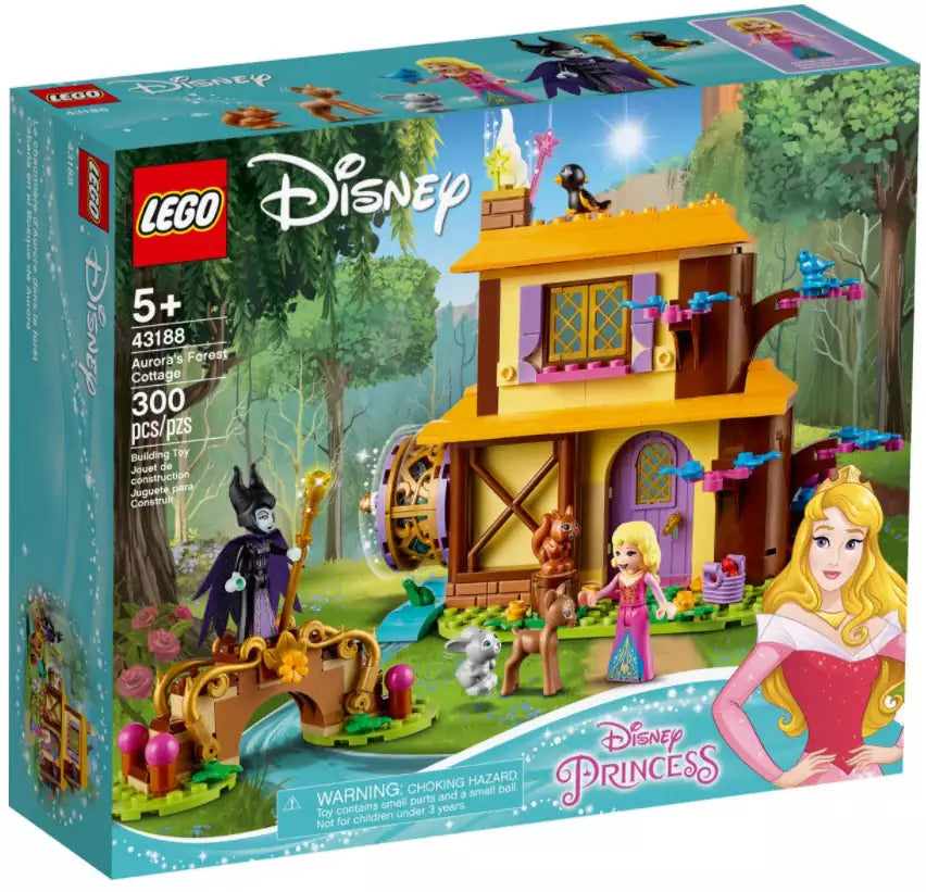 Verpackung: LEGO Disney Princess 43188 Auroras Hütte im Wald