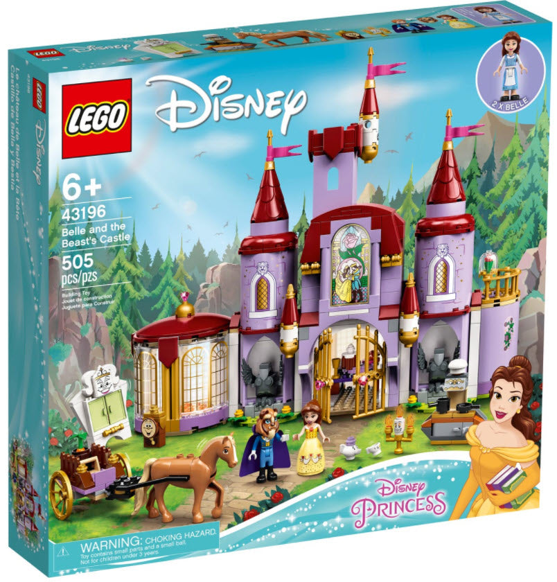 Verpackung: LEGO Disney Princess 43196 Belles Schloss