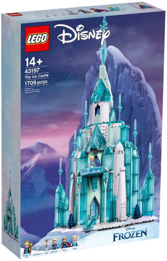 Verpackung: LEGO Disney Princess 43197 Der Eispalast