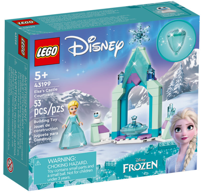 Verpackung: LEGO Disney Princess 43199 Elsas Schlosshof