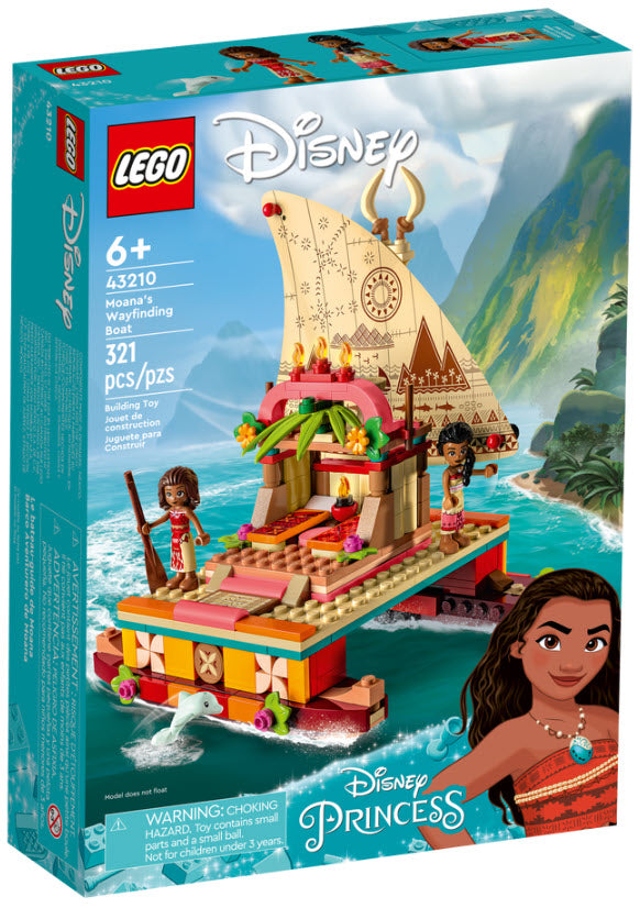 Verpackung: LEGO Disney Princess 43210 Vaianas Katamaran