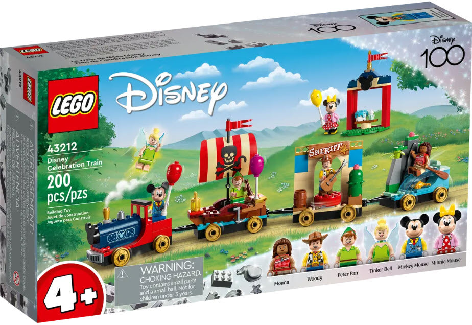 Verpackung: LEGO Disney 43212 Geburtstagszug