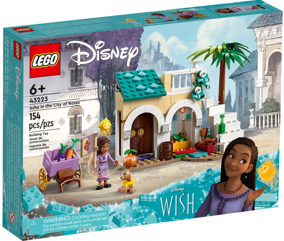 Verpackung: LEGO Disney 43223 Asha in der Stadt Rosas