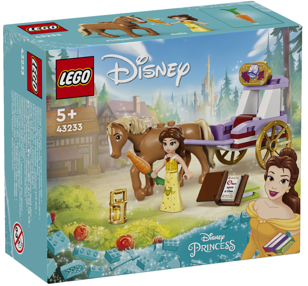 Verpackung: LEGO Disney 43233 Belles Pferdekutsche