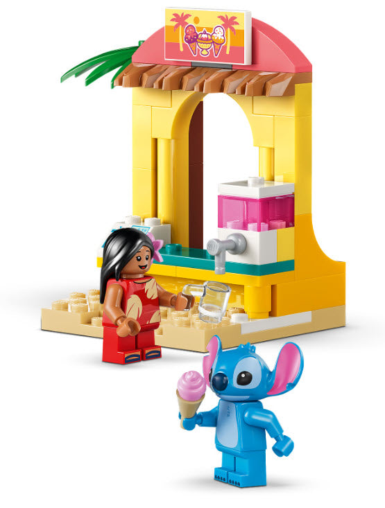Minifiguren: LEGO Disney 43280 Spaß am Strand mit Lilo und Stitch