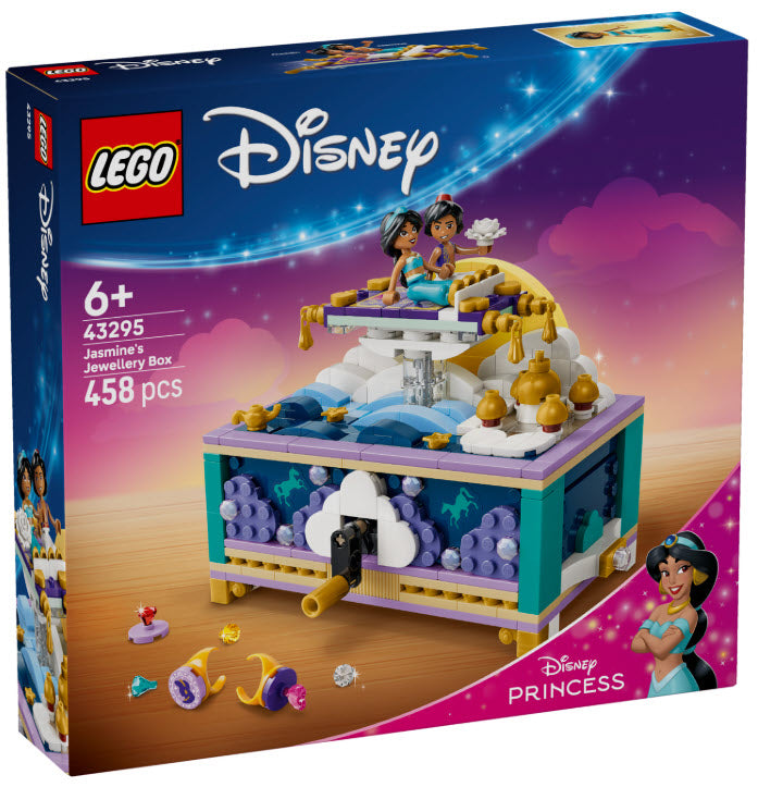 Verpackung: LEGO Disney 43295 Jasmins Schmuckkästchen