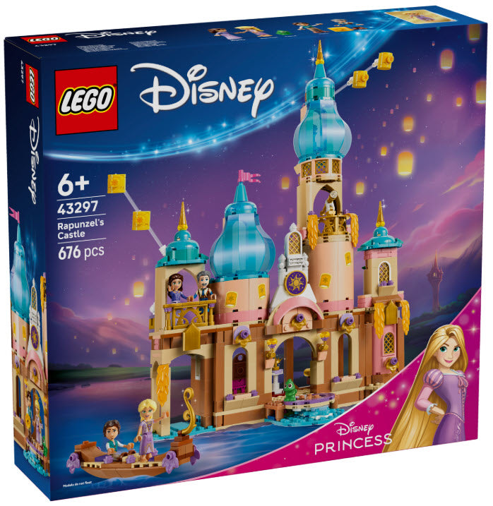 Verpackung: LEGO Disney 43297 Rapunzels Schloss