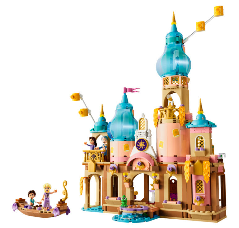 Inhalt: LEGO Disney 43297 Rapunzels Schloss