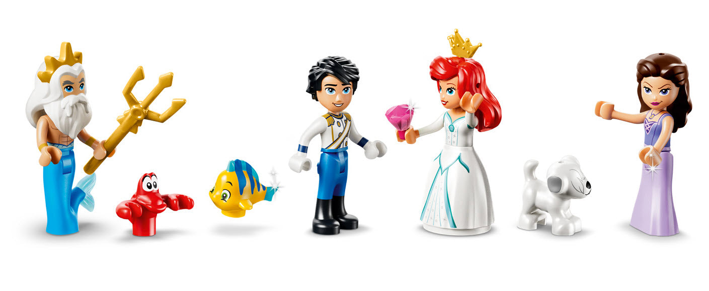 Minifiguren: LEGO Disney 43299 Arielles Königliches Hochzeitsboot