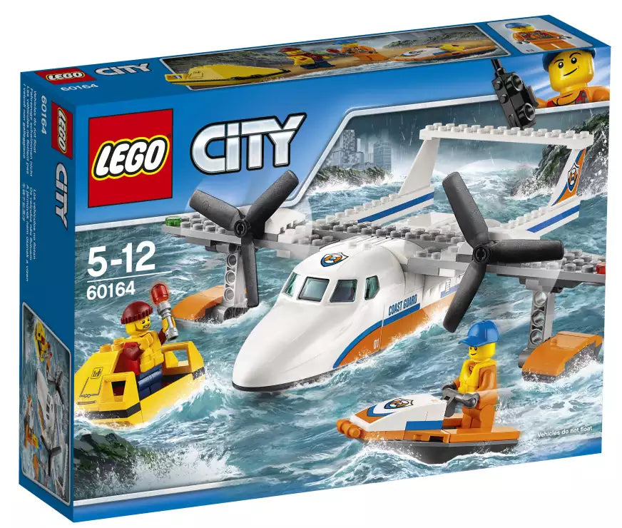 Verpackung: LEGO City 60164 Rettungsflugzeug