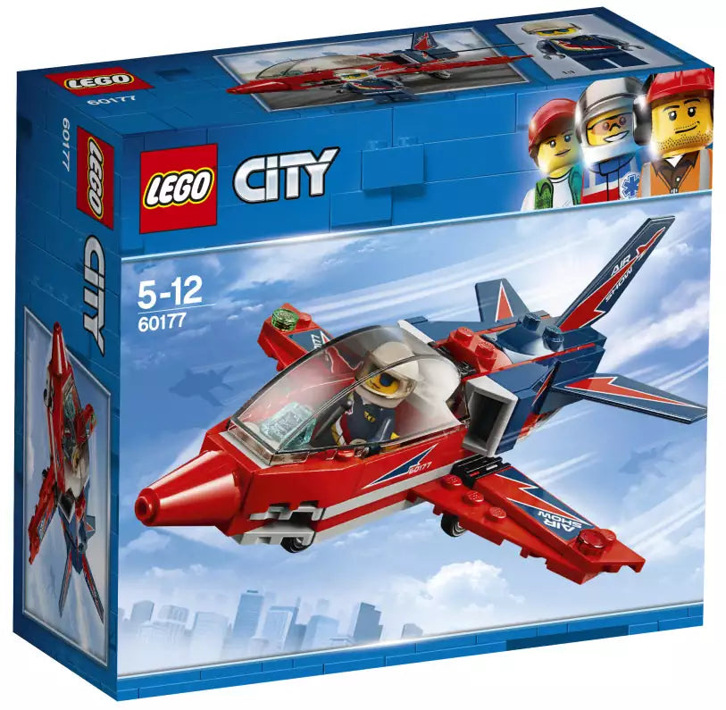 Verpackung: LEGO City 60177 Düsenflieger