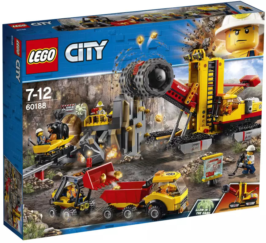 Verpackung: LEGO City 60188 Bergbauprofis an der Abbaustätte