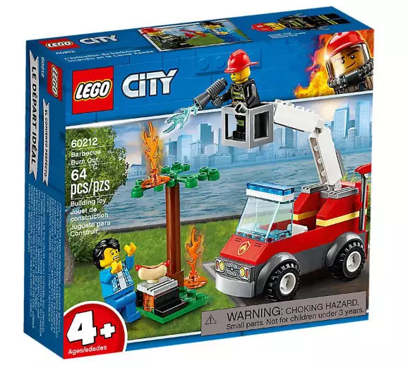 Verpackung: LEGO City 60212 Feuerwehr beim Grillfest