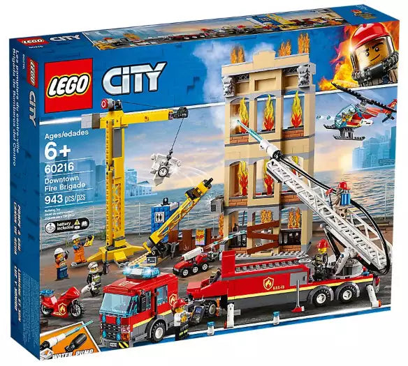 Verpackung: LEGO City 60216 Feuerwehr in der Stadt