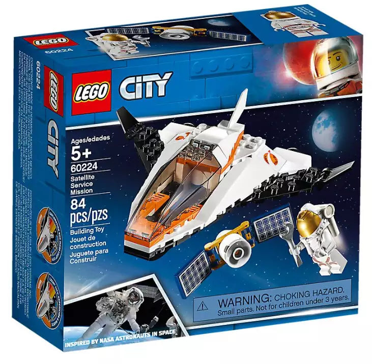 Verpackung: LEGO City 60224 Satelliten-Wartungsmission