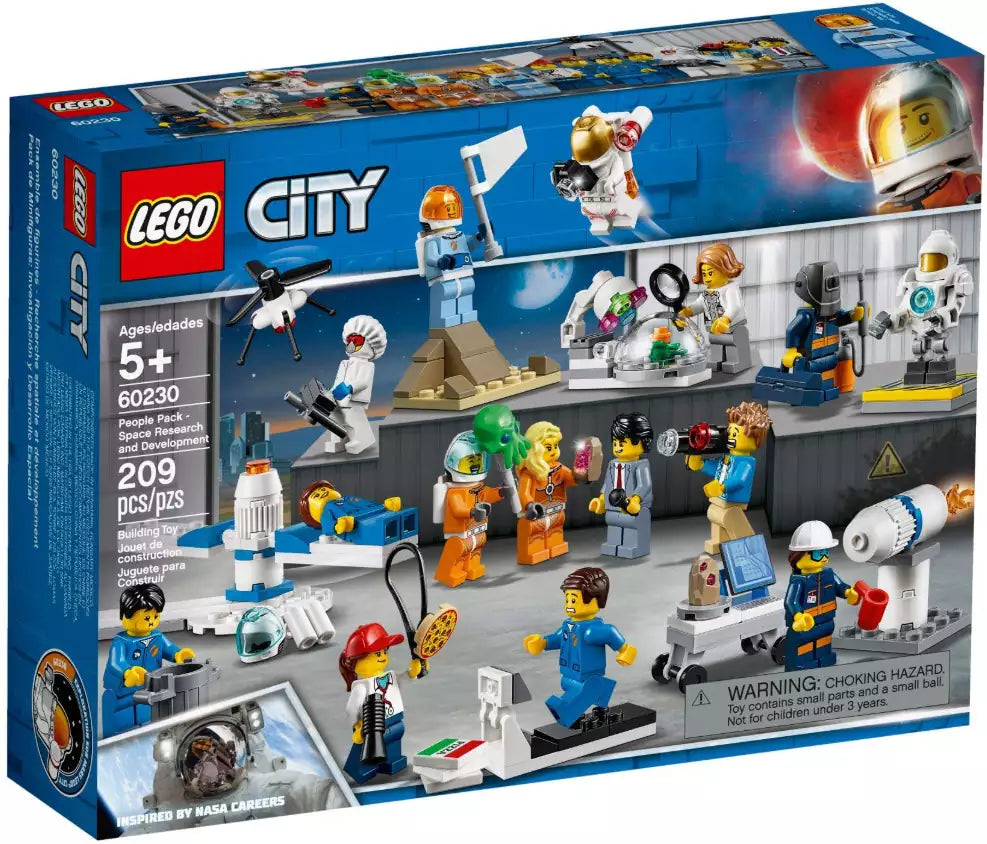 Verpackung: LEGO City 60230 Stadtbewohner - Weltraumforschung & -entwicklung