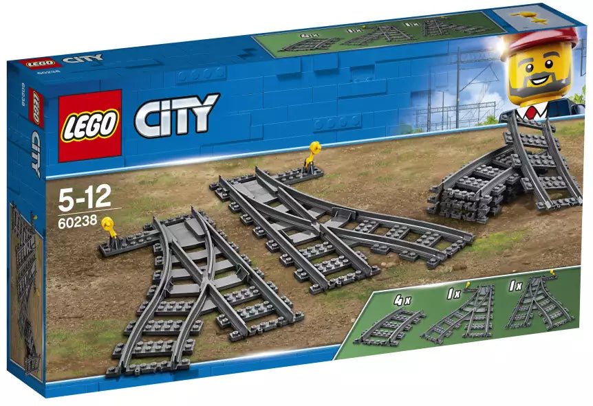 Verpackung: LEGO City 60238 Weichen
