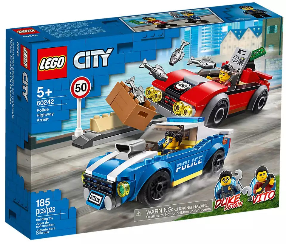 Verpackung: LEGO City 60242 Festnahme auf der Autobahn