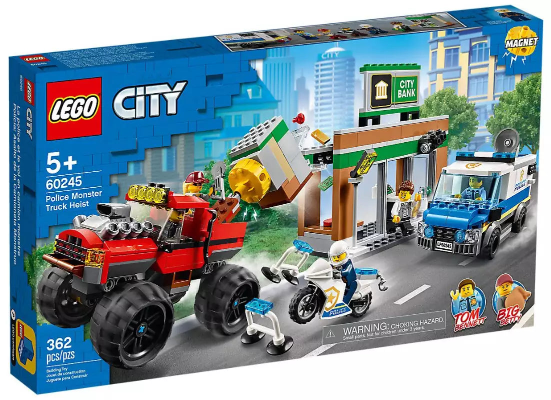 Verpackung: LEGO City 60245 Raubüberfall mit dem Monster-Truck